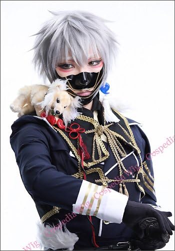 刀剣乱舞　刀らぶ　鳴狐　コスプレ　衣装　ウィッグ　Mサイズ　粟田口　レディース Amazon.co.jp: 刀剣乱舞 鳴狐 風 ウィッグ キャラウィッグ 美容師